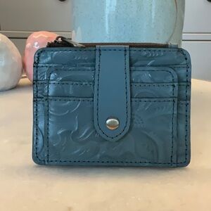 Patricia Nash Cassis Card Case Safflower Blue